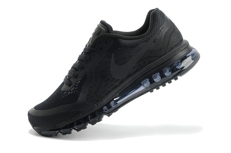 nike air max all black mens