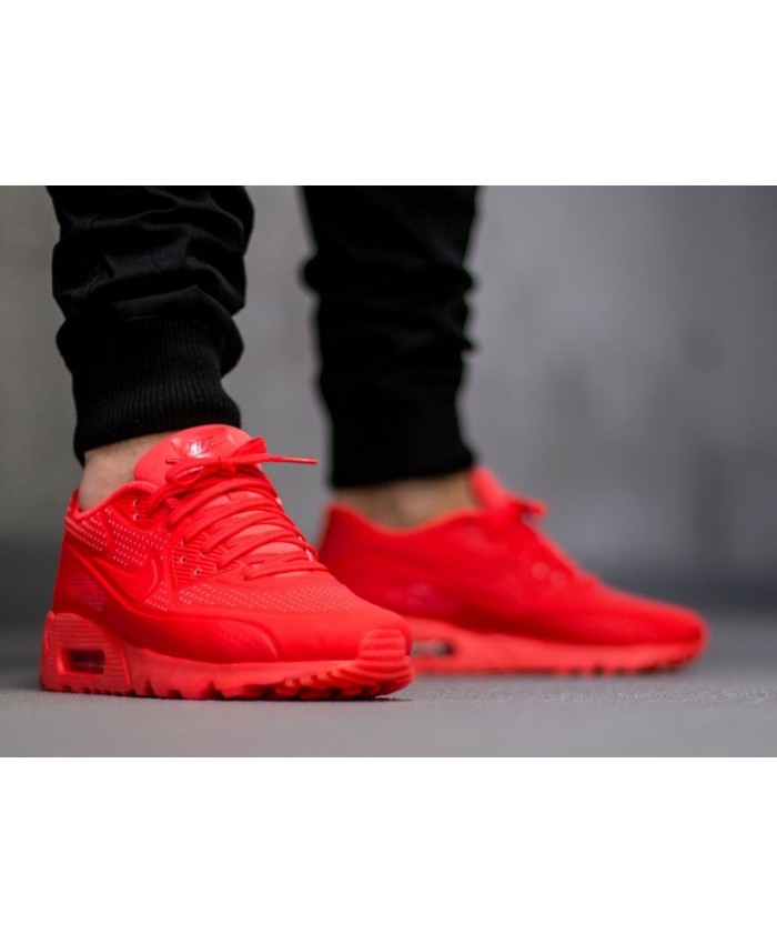 all red nike tns